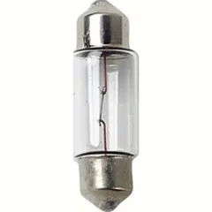 12V Festoon lamp - 11x31 mm - 10W - SV8,5-8 - 2 pcs - D/Blister