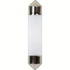 9-32V Mega-Led 3 - 3 SMD x 1 chip - 12x41 mm - SV8,5-8 - 1 pcs - D/Blister - White - Double polarity - Built-in resistor