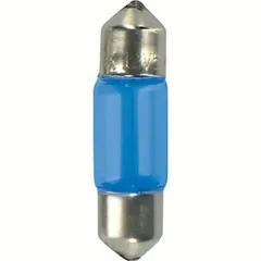 12V Blu-Xe festoon lamp - 8x28 mm - 10W - SV7-8 - 2 pcs - D/Blister