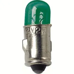 Grün Mignon-Lampe BA7S 2W, 2 Stk