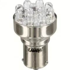 12V Multi-Led Lamp 11 Led - (PY21W) - BAU15s - 1 pcs - D/Blister - Amber