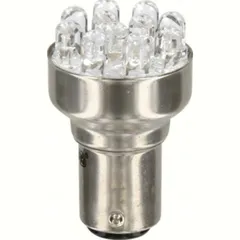 12V Multi-Led Lamp 11 Led - (P21/5W) - BAY15d - 1 pcs - D/Blister - Red
