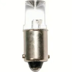 12V Micro lamp 1 Led - (T4W) - BA9s - 2 pcs - D/Blister - White