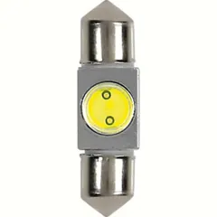 12V Hyper-Led 2 - 1 SMD x 2 chips - (C5W) - 10x36 mm - SV8,5-8 - 1 pcs - Box - White