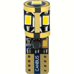 10-32V Mega-Led 9 - 9 SMD x 1 chip - (T10) - W2,1x9,5d - 2 pcs - D/Blister - White - Double polarity - Built-in resistor