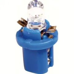 12V Cockpit colour lamp 1 Led - B8,5d - 2 pcs - D/Blister - Red