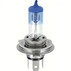 12V Xenon Blue halogen lamp +50% light - (H4) - 100/80W - P43t - 2 pcs - Box