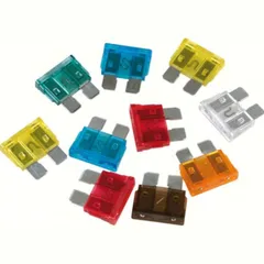 Set 10 sortierte Lamellensicherungen 12/32V
