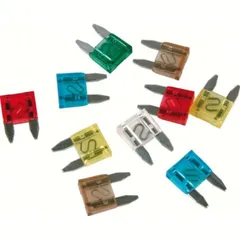 Set 10 sortierte Mikro-Lamellensicherungen 12/32V