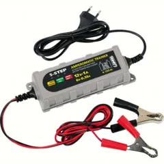 Trainer, intelligent battery charger, 6/12V - 0,55/1A