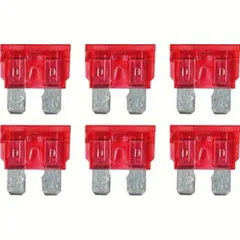 Smart-Led, set 6 indicator plug-in fuses, 12/32V - 10A