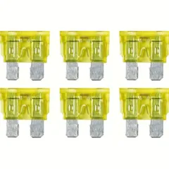 Smart-Led, set 6 indicator plug-in fuses, 12/32V - 20A