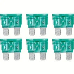 Smart-Led, set 6 indicator plug-in fuses, 12/32V - 30A