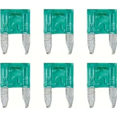 Smart-Led, set 6 indicator micro-blade fuses, 12/32V - 30A