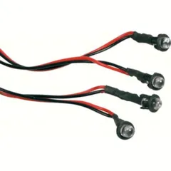 Set 4 Led 12V - Ø 5 mm - Red