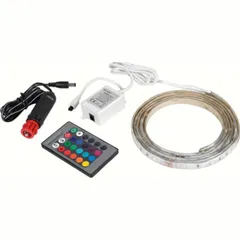 RGB colored Led strip, 12/24V - 200 cm