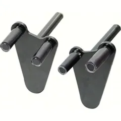 Balancing rests for rear motorbike stand