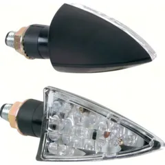 Spike, corner lights - 12V LED - Black