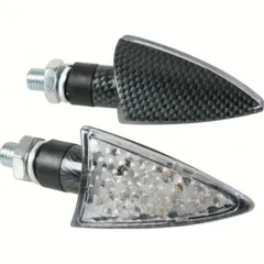 Spike, corner lights - 12V LED - Carbon