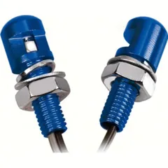 mini Led blue light, M8x20, 2 pcs - Blue