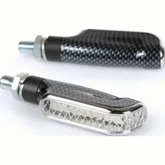 Power View, rear LED indicator with back and brake light, 12V - Carbon