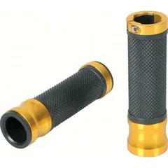 "Metal Grips" Lenkergriffe goldfarbig