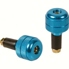 "Bar Ends" Lenkergewichte blau für 13-17mm Bohrungen