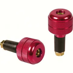 "Bar Ends" Lenkergewichte rot für 13-17mm Bohrungen