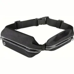 Sport Pouch, dual pocket sport band pouch case - Black
