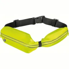Sport Pouch, dual pocket sport band pouch case - Fluo Yellow