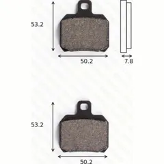 Disc brake pads MCB700SRM
