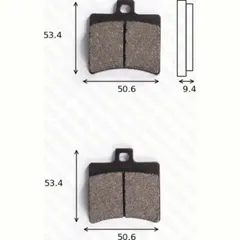 Disc brake pads MCB 710 SRM