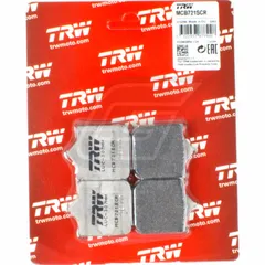 brake pads MCB 721 SCR racing without TÜV approvel