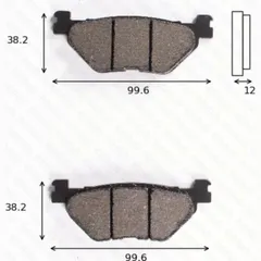 Disc brake pads MCB722SRM