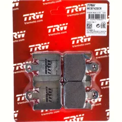 brake pads MCB 742 SCR racing without TÜV approvel