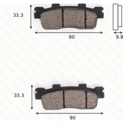Disc brake padsMCB830