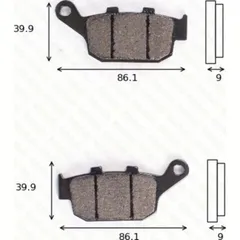 disc brake pads MCB 841
