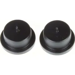 teflon footrest plug black setMCF 905 S