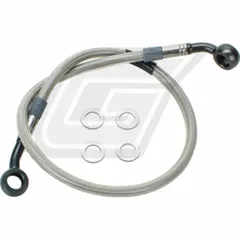 Steel braided rear, for: Kawasaki KLE 500
