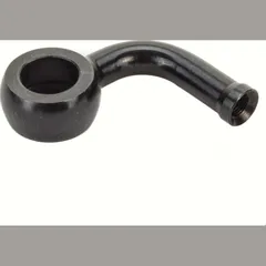 Fitting 10,2 mm, 90° gewinkelt, schwarz