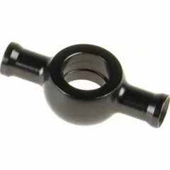 Fitting 10,2 mm, 180° with two connections, titan