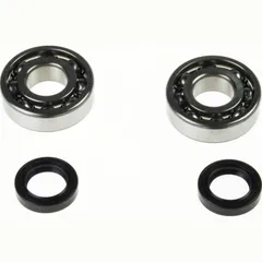 crankshaft bearings with oil seals heavy duty left and right incl. oil seals for Peugeot horiz.