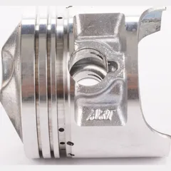 Original piston 57,50 with rings, without clips and pin (0,5mm bigger diameter)