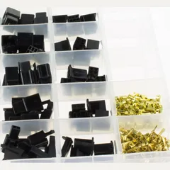 Vielfachsteckdose Sortiment Vielfachstecker JP2,8schwarz 296 tlg.