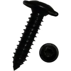 Blechschraube mit Bund 4.2X13 Torx schwarz verzinkt für Motorräder