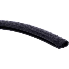 Flexibel Kantenschutz schwarz 5 Meter für Profile von 1-2 mm
