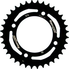 Steel Edge-Rear Sprocket / Chain Wheel Supersprox 420-36t black
