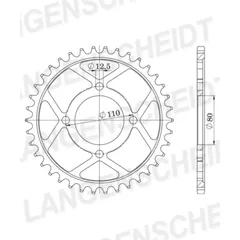 Steel-Rear Sprocket / Chain Wheel Supersprox 630/41t black