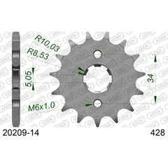 Ritzel AFAM 428 - 15Z 2010815