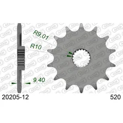 Front Sprocket AFAM 420 - 14t 2010414